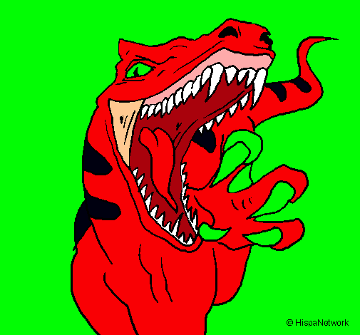 Dibujo Velociraptor II pintado por Perfectboy