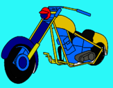 Dibujo Moto pintado por xgfggdfg