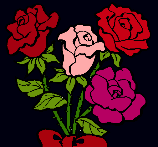 Ramo de rosas