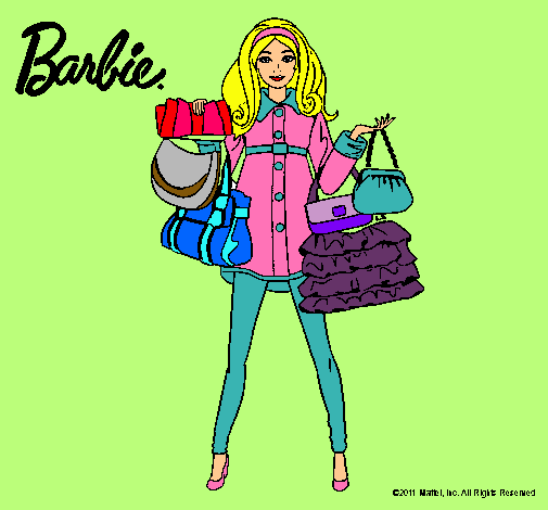 Barbie de compras