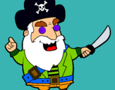 Dibujo Pirata pintado por soriamontess