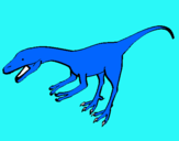 Dibujo Velociraptor II pintado por dylann