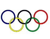 Dibujo Anillas de los juegos olimpícos pintado por teresa_11