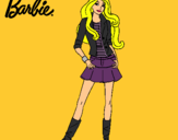 Dibujo Barbie juvenil pintado por caramelittok