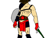 Dibujo Gladiador pintado por fernando23