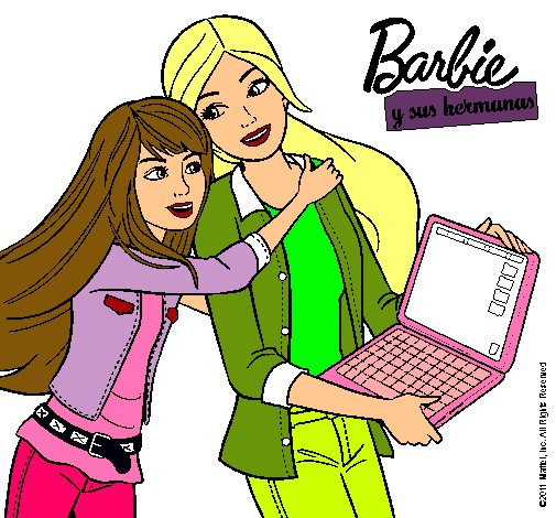 El nuevo portátil de Barbie