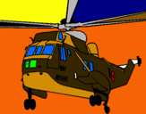 Dibujo Helicóptero al rescate pintado por jordi24