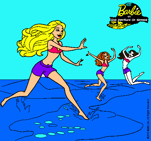 Barbie de regreso a la playa