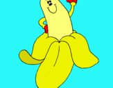 Dibujo Banana pintado por dieguiog