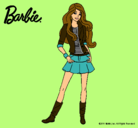 Dibujo Barbie juvenil pintado por FRANKL