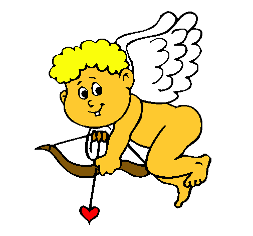 Dibujo Cupido pintado por ANASTACIA