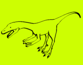 Dibujo Velociraptor II pintado por aiha