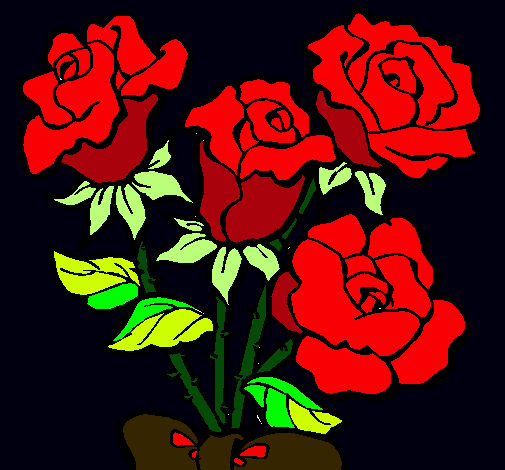 Ramo de rosas