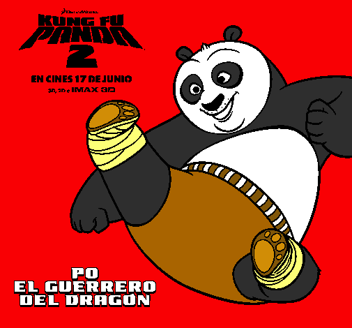 Po el guerrero del dragón