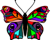 Dibujo Mariposa  pintado por tiaree