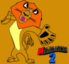 Dibujo Madagascar 2 Alex 2 pintado por MARCO1