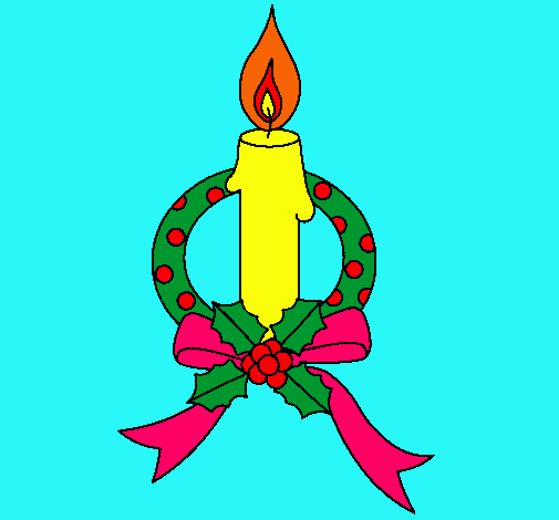 Vela de navidad III