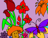 Dibujo Fauna y flora pintado por memela2
