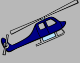 Dibujo Helicóptero de juguete pintado por enanin