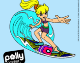 Dibujo Polly Pocket 4 pintado por juncal