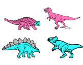 Dibujo Dinosaurios de tierra pintado por hlhkltjhtjhg