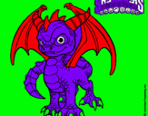 Dibujo Spyro pintado por chris6666