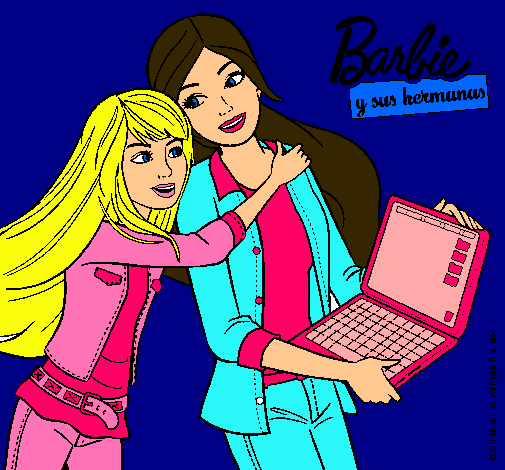 El nuevo portátil de Barbie