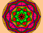 Dibujo Mandala 6 pintado por erneschiva