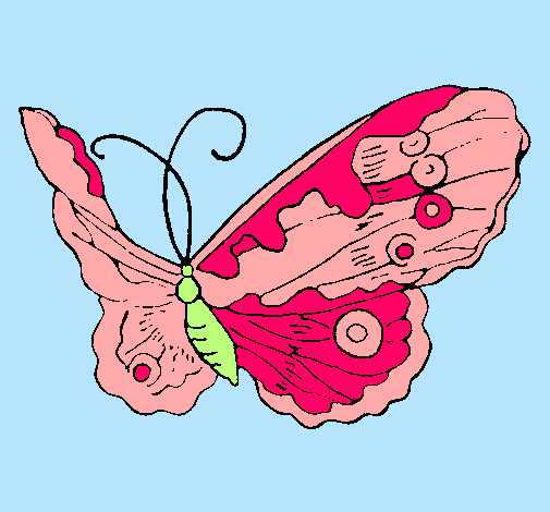 Dibujo Mariposa elegante pintado por NancyF