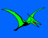 Dibujo Pterodáctilo pintado por enanin