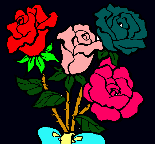 Ramo de rosas