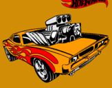 Dibujo Hot Wheels 11 pintado por efra