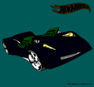 Dibujo Hot Wheels 4 pintado por gonare