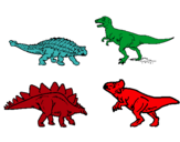 Dibujo Dinosaurios de tierra pintado por kasmtu