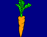 Dibujo zanahoria pintado por mariacordo