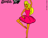 Dibujo Barbie bailarina de ballet pintado por ZIHAN