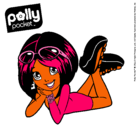 Dibujo Polly Pocket 13 pintado por olivas