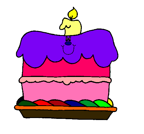 Pastel de cumpleaños