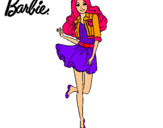 Dibujo Barbie informal pintado por kizi