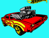 Dibujo Hot Wheels 11 pintado por perron