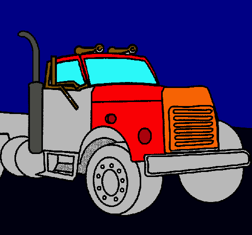 Dibujo Camión pintado por Albert-F