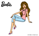 Dibujo Barbie moderna pintado por yugtf