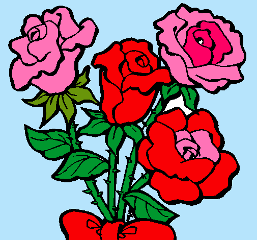 Ramo de rosas