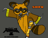 Dibujo Shifu pintado por danyboy