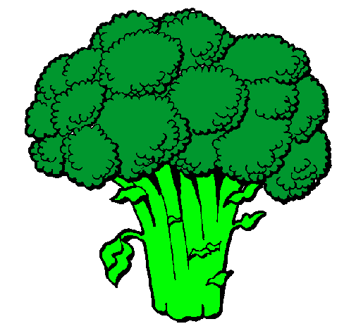 Dibujo Brócoli pintado por Angie02