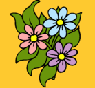 Dibujo Florecitas pintado por florandy