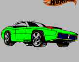 Dibujo Hot Wheels 1 pintado por chiti