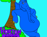 Dibujo Horton pintado por nayua