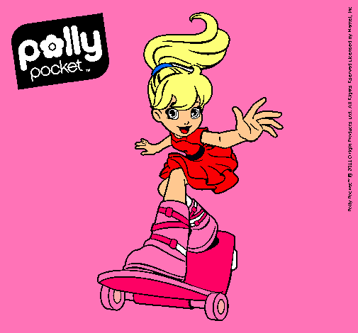 Dibujo Polly Pocket 7 pintado por aroaylore