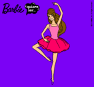 Dibujo Barbie bailarina de ballet pintado por ramirez